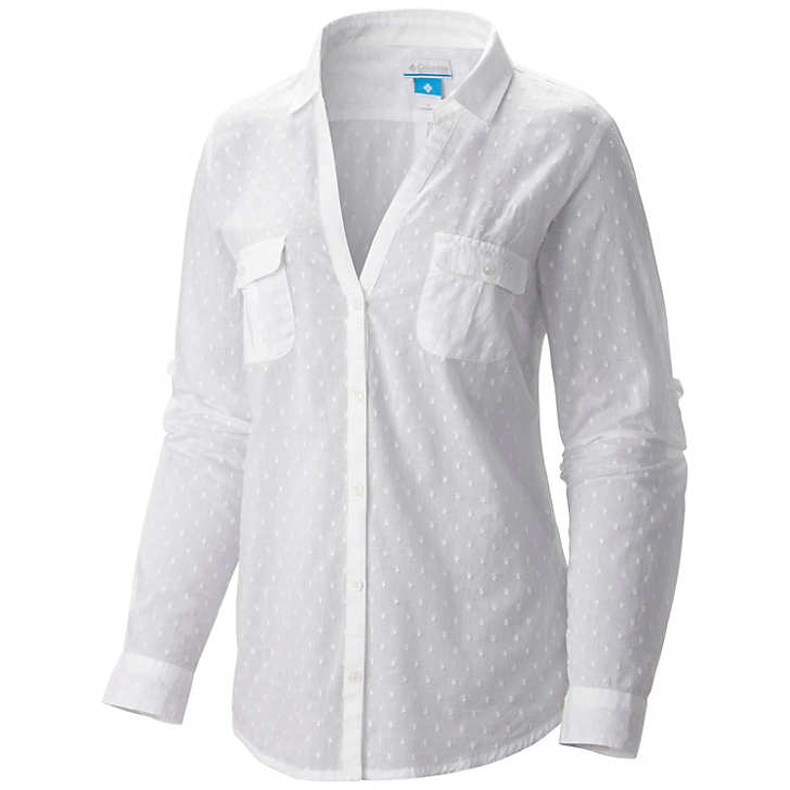 Columbia Women's PFG Sun Drifter Long Sleeve Shirt - Plus Size
