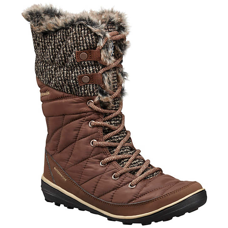 Columbia Women's Heavenly Omni-Heat Knit Lace Up Boot