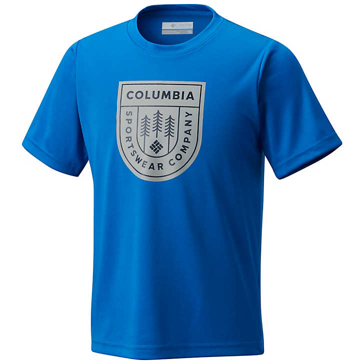 Columbia Boys' Badge N' Flag Short Sleeve Shirt
