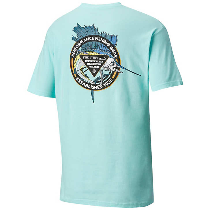 Columbia Men's PFG Blues Tee Shirt S/S