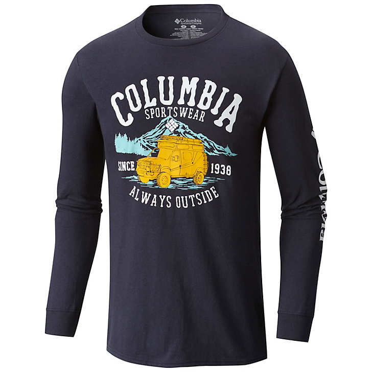 Columbia Men's Glycerine Cotton Tee Shirt L/S