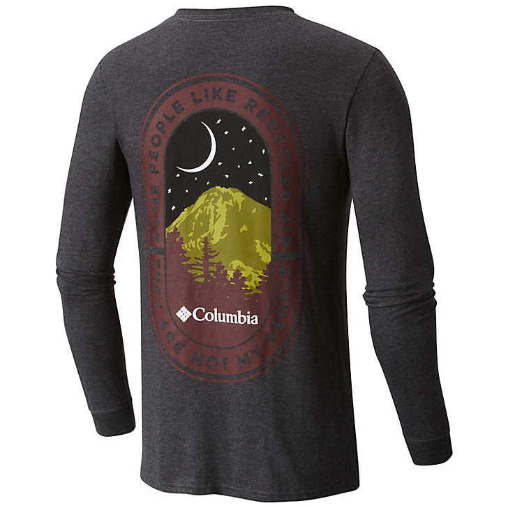 Columbia Men's Great Heights Cotton Tee Shirt L/S